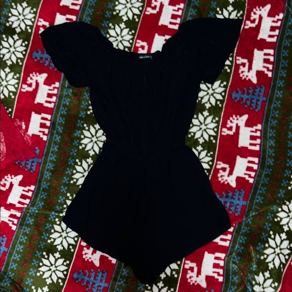 Abercrombie & Fitch Kids Black Romper